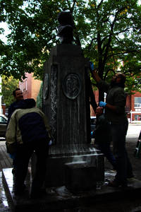 Monument Benjamin Sulte à Trois-Rivières.